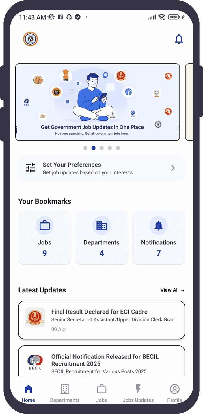 My Bharat Jobs App Preview
